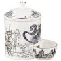 Банка для соли фарфор КОТИКИ