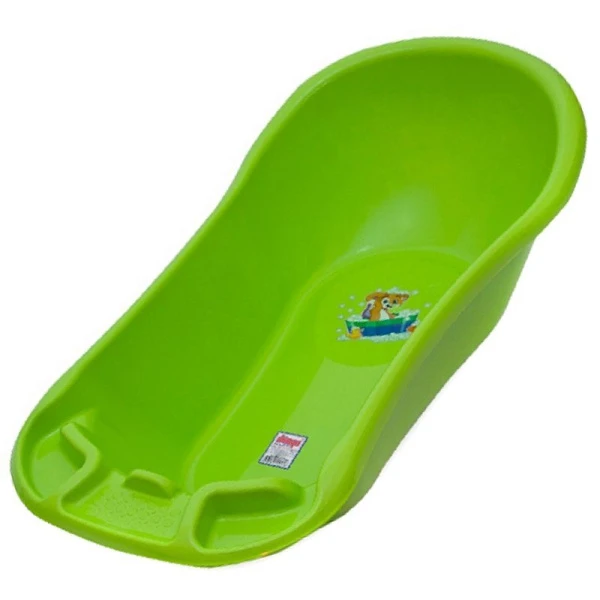 Ванночка детская 55л 100*51*27см пластик ДУНЯ new салатовый 12001 (5)