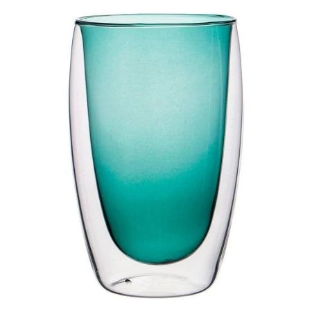 Стакан 450мл 8,5*14,5см стекло двойные стенки Double-wall (48)