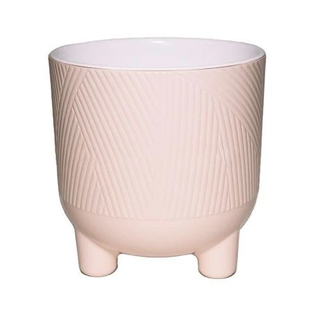 Горшок для цветов 1,45л 13,5*13,5см пластик ЁЛОЧКА латте (20)