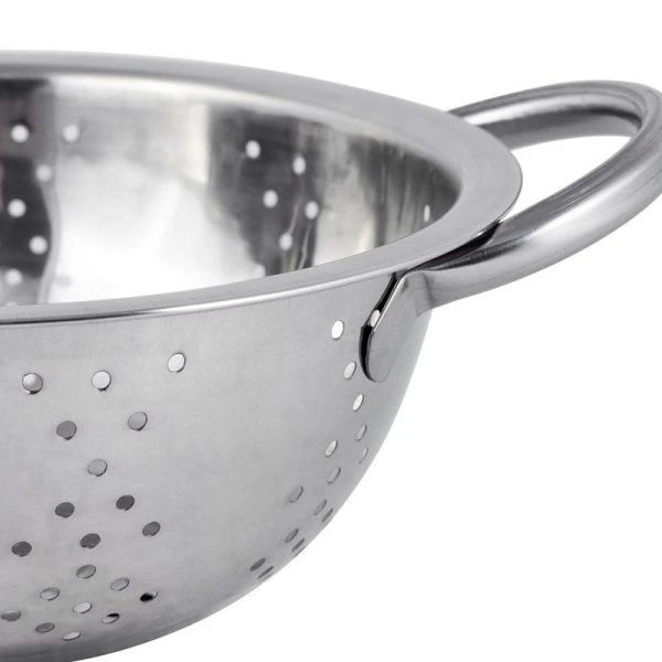 Дуршлаг 22см нерж.сталь с 2-мя ручками (100)
