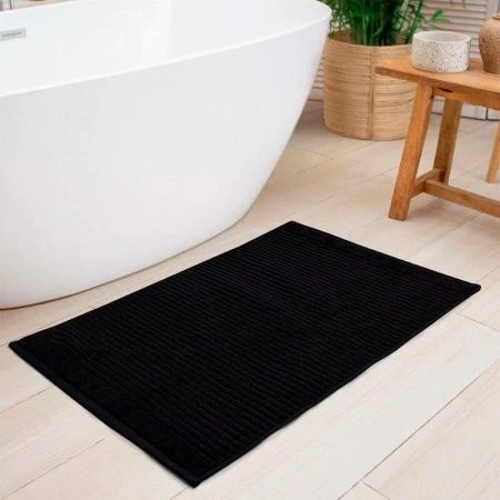 Коврик в ванную хлопок махровый 50*80см темно-серый м7721_26 M