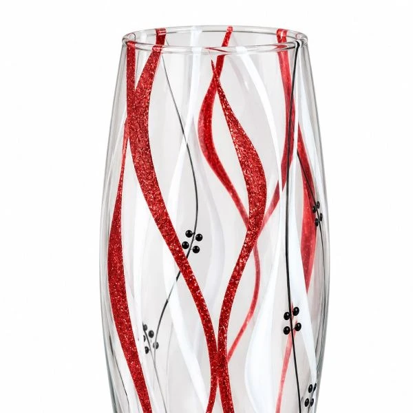 Ваза для цветов 26см стекло ФЛОРА Виола (6)