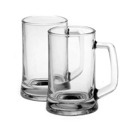 Кружки пивные набор 2шт 300мл стекло ПАБ 55299В (6)