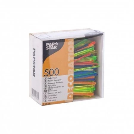 Шпажки для канапе 8см 500шт.пластик (16) 12679/16673