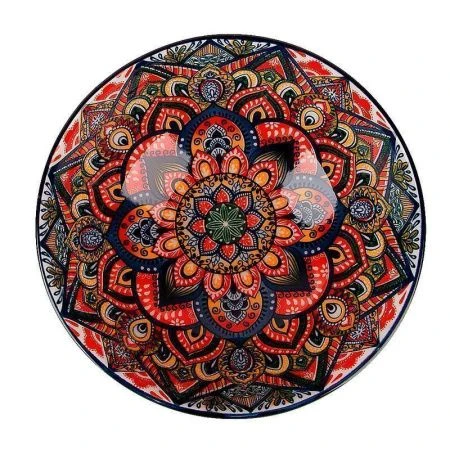 Салатник 800мл 16см фарфор ARABESQUE синий (48)