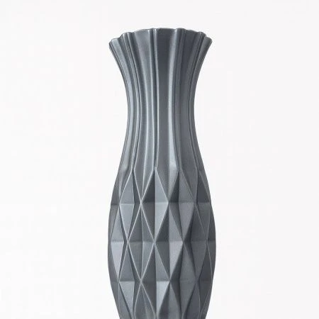 Ваза для сухоцветов 60см керамика серая JC-15988 (8)