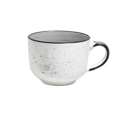 Кружка 500мл керамика Аэрография ГРАФИТОВЫЙ БРИЗ (6/36) ВЫВОД