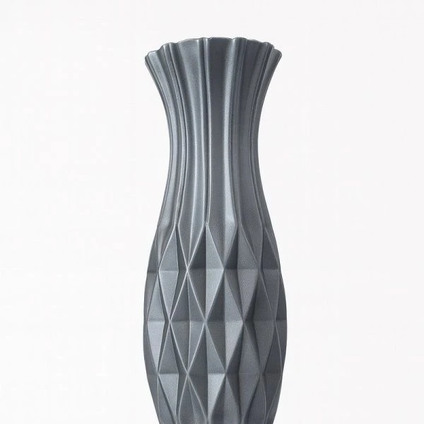Ваза для сухоцветов 60см керамика серая JC-15988 (8)