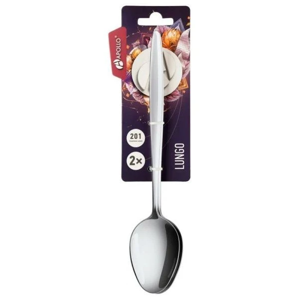 Ложки столовые набор 2шт нерж.сталь Lungo LNG-42 (12)