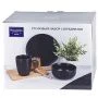 Столовый набор 12пр керамика Black Stone подар.уп. (2)