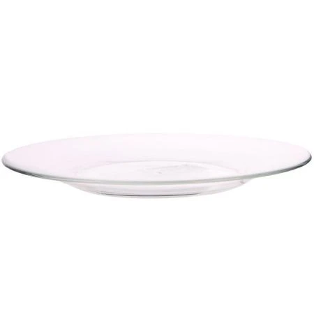 Тарелка мелкая 19,6см стекло СИМПАТИЯ десертная (36)