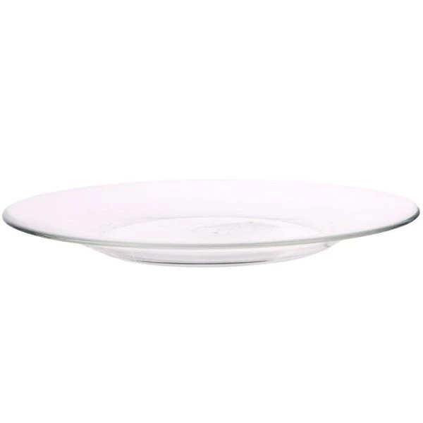 Тарелка мелкая 19,6см стекло СИМПАТИЯ десертная (36)