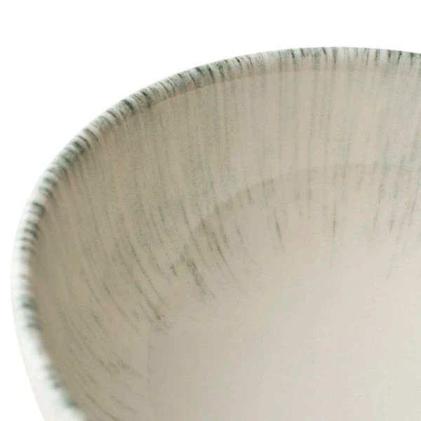 Тарелка глубокая 20см 500мл фарфор ИРИС СЕРЫЙ IRSGRM20CK (12)