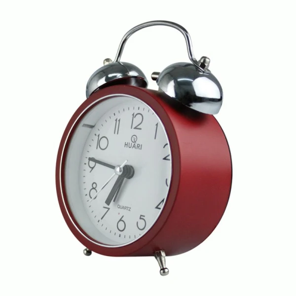 Будильник 9см пластик 4 цвета JC-16149 (100)