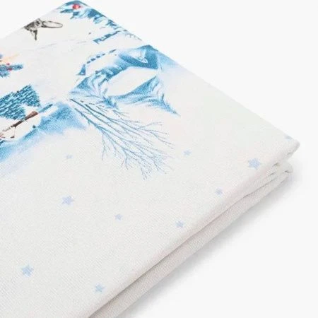 Скатерть кухонная 145*220см рогожка Sonnet рис. Праздник