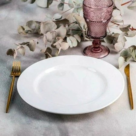 Тарелка мелкая 28см фарфор Stella Pro обеденная WL-991181/A (3/24)