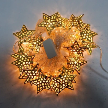 Гирлянда эл. ЗВЕЗДА металл 2,5м (12 диодов, Dзвезды 3,5см от батареек) JC-10244 (100) Гирлянда эл. ЗВЕЗДА металл 2,5м (12 диодов, Dзвезды 3,5см от батареек) JC-10244 (100)