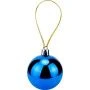 Новогоднее украшение. Набор синих елочных шаров 4 см 12 шт НУ-5358