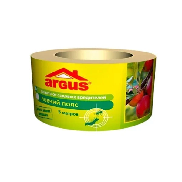 Пояс ловчий для деревьев от садовых вредителей БОЛЬШОЙ 10см* 5 м ARGUS GARDEN (24)