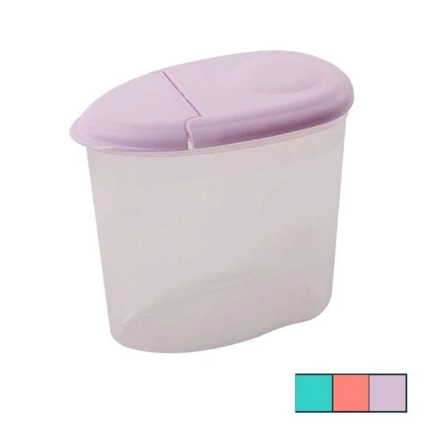 Банка для сыпучих продуктов 2л 19,5*18,5*11см пластик Eden (8)