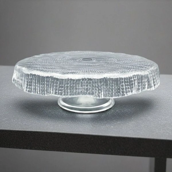 Тортовница 26,5*8,5см стекло IVV Diamante на ножке (12)