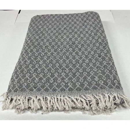 Покрывало жаккард 170*210 АМЕЛИЯ темно-серый