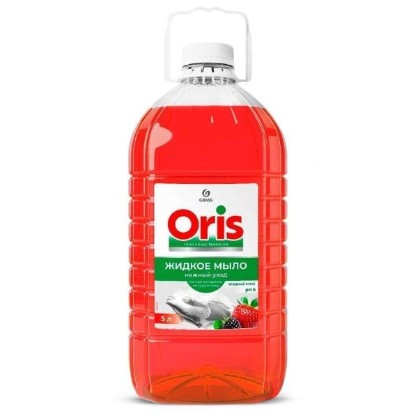 Мыло жидкое 5л ORIS ягодный микс ПЭТ