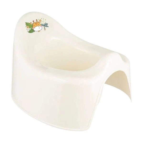 Горшок детский пластик Giraffix молочный (30) Горшок детский пластик Giraffix молочный (30)