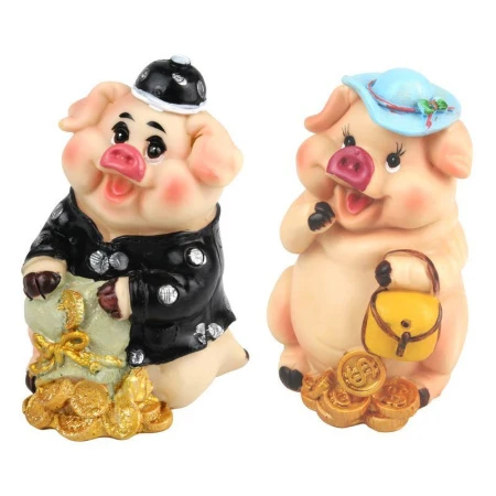 Копилка Свинка полистоун 13*8см 2 вида Z-019/JC-9862 (72) Копилка Свинка полистоун 13*8см 2 вида Z-019/JC-9862 (72)