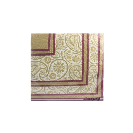 Салфетки бумажные набор 3-х слойные 33*33 ЛОРИ 56675 (16)