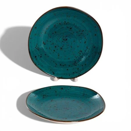 Тарелка мелкая 21см фарфор SAMOLD ОКЕАН десертная 206-55041 (4/6/32)