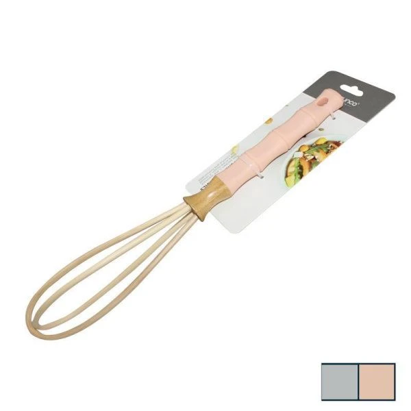 Венчик 31*6,5*6,5см бамбук/силикон SK-3109/JC-14361 (96) Венчик 31*6,5*6,5см бамбук/силикон SK-3109/JC-14361 (96)