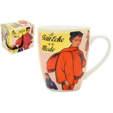 Кружка 390мл керамика ЖУРНАЛ МОД В 50185 (48)