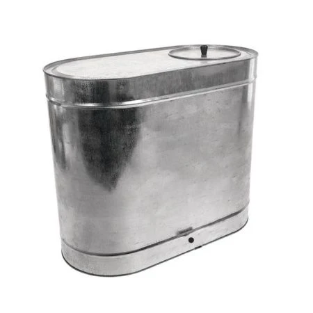 Бак для душа 100л оцинковка с крышкой  (1)