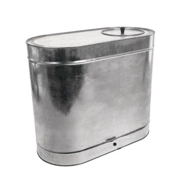 Бак для душа 100л оцинковка с крышкой  (1)