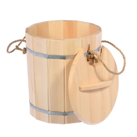 Запарник 16л липа с крышкой Hot Pot (1)