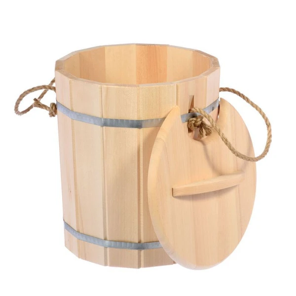 Запарник 16л липа с крышкой Hot Pot (1)