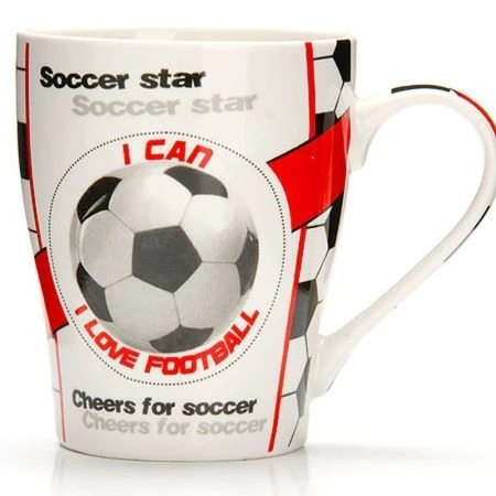 Кружка 340мл керамика ФУТБОЛ подар.уп LR26657 (48)