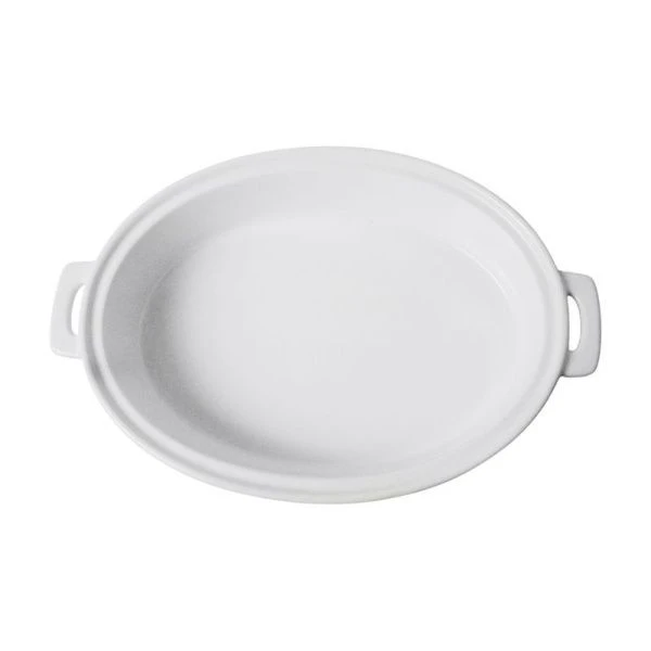 Блюдо для запекания 32,5*21,5*6см фарфор БЕЛЬЁ (16)