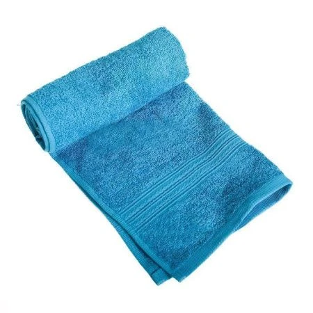 яяяПолотенце 40*70 махровое бирюза