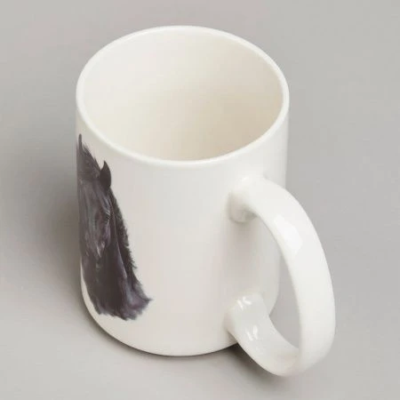 Кружка 500мл фарфор ЛОШАДЬ (12/36)