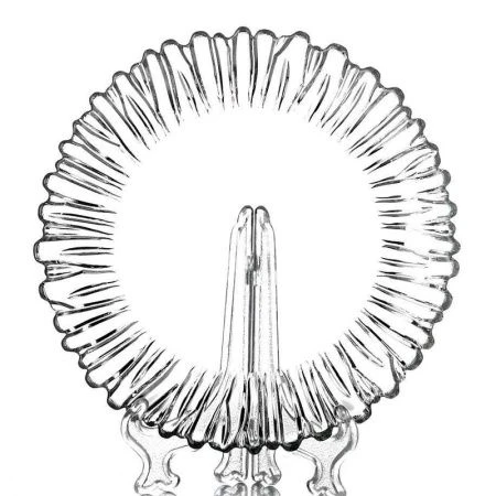 Тарелка мелкая 20,5см стекло АВРОРА (12/24)