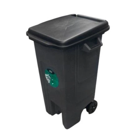 Бак для мусора 130л 570*580*935мм пластик Freestyle на колесах с педалью (1) Бак для мусора 130л 570*580*935мм пластик Freestyle на колесах с педалью (1)