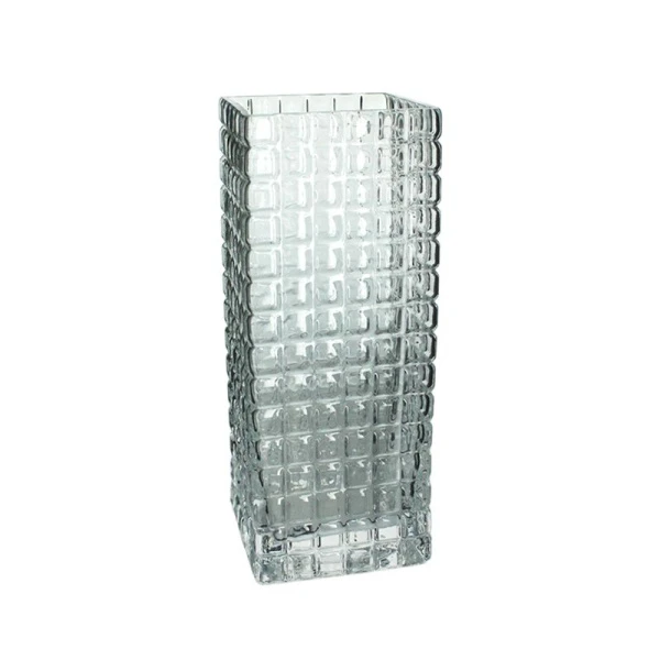 Ваза для цветов 25*10см стекло прозрачная JC-15885 (15)