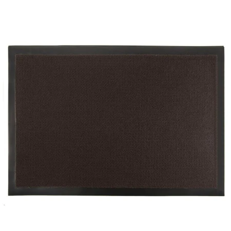 Коврик придверный 90*150см полиэстер/ПВХ Light влаговпитывающий коричневый (5)