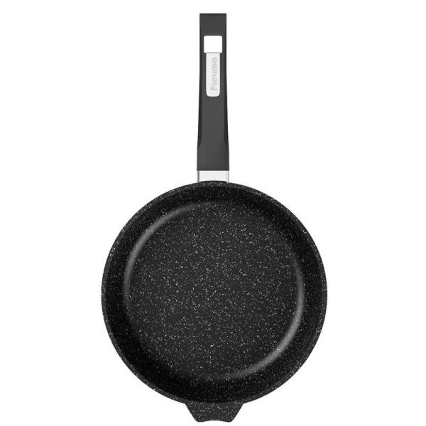 Сковорода 24см алюминий АП ГРАНИТ BLACK индукция (10)