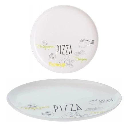 Блюдо для пиццы 32см стеклокерамика ФРЕНДС ТАЙМ БИСТРО (12)