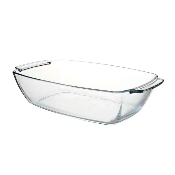 Форма для запекания 4,42л 23,3*38*9см стекло БОРКАМ (4)
