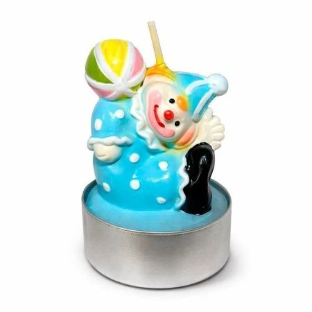 Свеча парафин декоративная КЛОУН с мячиком (36)